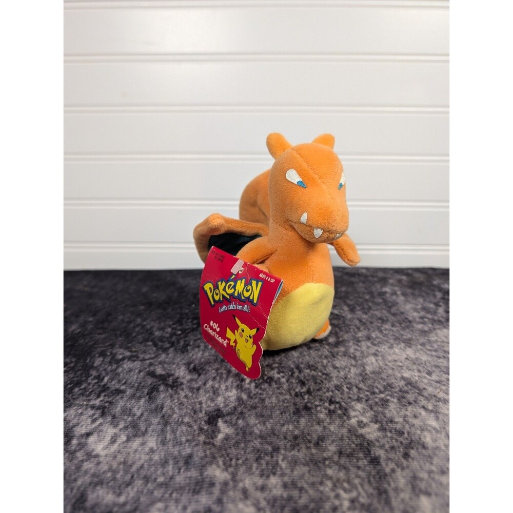 Pokémon Charizard Vintage 1998 Hasbro Plush Nintendo New with Tags #06